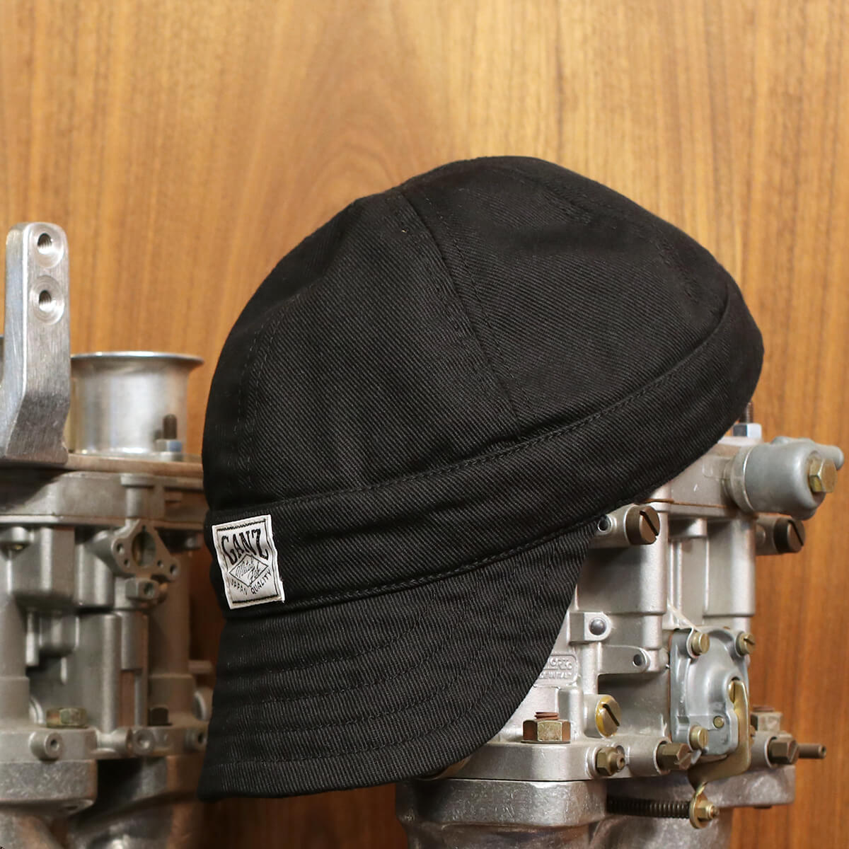 Work Cap – Black Twill