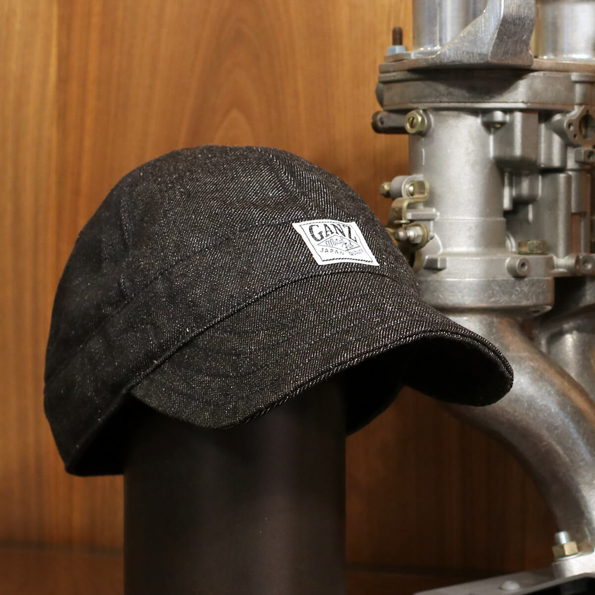 Work Cap – Black Denim